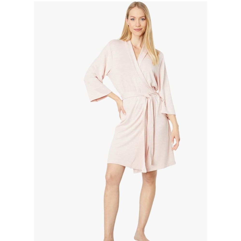 P.J. Salvage Reloved Lounge Robe In Pink Clay Small